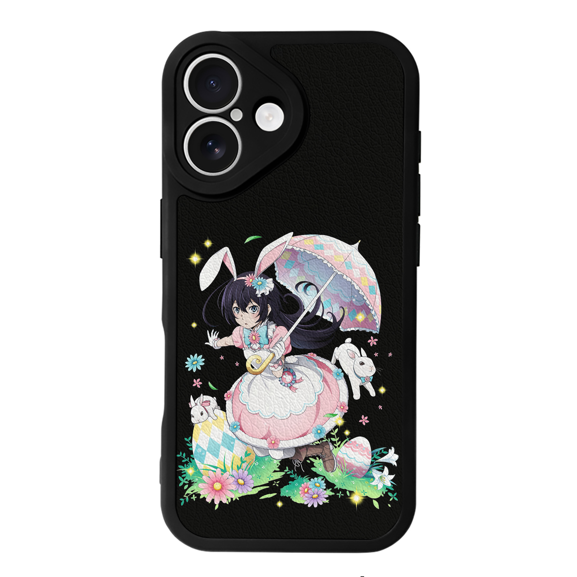 （画像用） 文豪ストレイドッグス Bungo Stray Dogs 【iPhone 16シリーズ対応】シリコンスマホケース（レザー調） 材質：シリコン